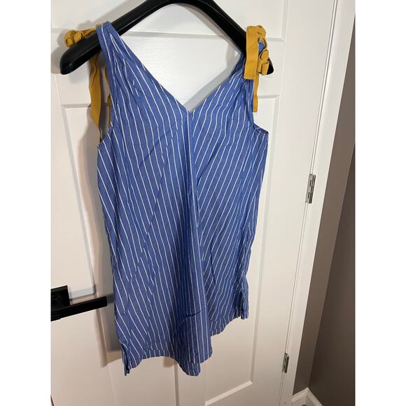 MATILDA JANE Brilliant Daydream Sandy Seashell CoverUp Size S Small Striped Blue - Picture 7 of 9